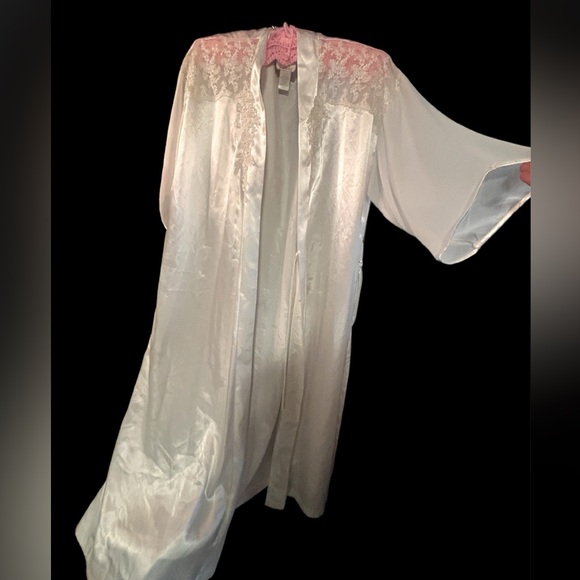 Vintage robe sateen cream large - Picture 1 of 11